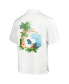 Фото #1 товара Men's White Kansas Jayhawks Castaway Game Camp Button-Up Shirt