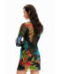 ფოტო #5 პროდუქტის Women's Tropical tulle mini dress