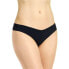 Фото #1 товара Commando 261744 Women's Solid Microfiber Thong Black Underwear Size S