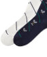 Men's 2-Pk. Tennis Racquets Slack Socks