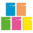 ноутбук Pacsa FluorPAC Разноцветный Din A4 5 Предметы 80 Листья