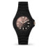 Фото #1 товара Ice-Watch Unisex Armbanduhr ICE generation - Sunset black 35 mm Armband Silikon 019144