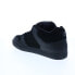 Фото #11 товара DC Pure Mid ADYS400082-KKG Mens Black Leather Skate Inspired Sneakers Shoes