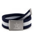 Фото #1 товара Men's Dallas Cowboys Fabric Belt