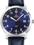 Фото #2 товара Наручные часы Ted Baker London Phylipa Blue Leather Strap Watch 43mm