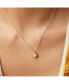 ფოტო #3 პროდუქტის Gold Heart Necklace - Tracy