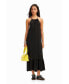 ფოტო #1 პროდუქტის Women's Beaded strappy midi dress