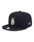 Фото #3 товара Men's Navy Seattle Mariners 2023 Fourth of July 59FIFTY Fitted Hat