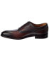 Antonio Maurizi Medallion Toe Leather Oxford Men's