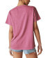 ფოტო #2 პროდუქტის Women's Butterfly Garden Boyfriend T-Shirt