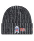 Фото #2 товара Men's Black Chicago Bears 2023 Salute To Service Cuffed Knit Hat
