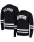 ფოტო #1 პროდუქტის Men's Black, Silver Las Vegas Raiders Nolan Long Sleeve T-shirt