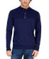 Фото #1 товара Men's Button Mock Neck Sweater, Created for Macy's