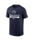 Фото #2 товара Men's Navy Penn State Nittany Lions Football T-Shirt