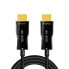 LogiLink CHF0105 - 50 m - HDMI Type A (Standard) - 3 x HDMI Type A (Standard) - 3D - 18 Gbit/s - Black