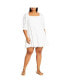 ფოტო #1 პროდუქტის Plus Size Destiny Mini Dress