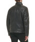 Фото #2 товара Men's Faux Leather Moto Jacket, Created for Macy's