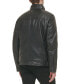 Men's Faux Leather Moto Jacket, Created for Macy's Черный, M - фото #2