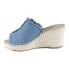 Diba True Go Party Espadrille Womens Blue Casual Sandals 50639-400