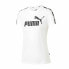 Short-sleeve Sports T-shirt Puma Power Tee W White