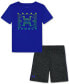 Фото #1 товара Комплект для мальчиков Under Armour набор из футболки и шорт Hyperdive Logo, 2 шт.