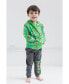 ფოტო #4 პროდუქტის Boys Fleece Pullover Hoodie and Pants Outfit Set to (2T - 18-20)