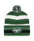 Men's Green New York Jets Powerline Cuffed Knit Hat with Pom