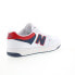 Фото #22 товара New Balance 480 BB480LNR Mens White Leather Lifestyle Sneakers Shoes