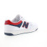 Фото #17 товара New Balance 480 BB480LNR Mens White Leather Lifestyle Sneakers Shoes