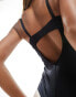 Фото #6 товара Dorina Mix & Match Sublime Sculpt medium control light padded thong bodysuit in black