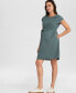 Фото #1 товара Women's Cotton Button Back Maternity and Nursing Dress