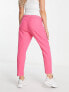 Фото #3 товара ASOS DESIGN maternity smart tapered trouser in cerise pink