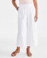 Фото #4 товара Women's Cropped Drawstring Pants, Created for Macy's