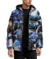 Men's Naruto Sasuke All Over Print Puffer Jacket