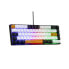 Фото #3 товара Gaming-Tastatur THE G-LAB KEYZ-HYDRO-BKWO/FR 60 % Membran, 3 Farben Schwarz + Wei + Orange
