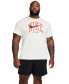 ფოტო #4 პროდუქტის Men's Fitness Short Sleeve Graphic T-Shirt