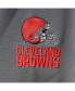 Фото #5 товара Men's Charcoal Cleveland Browns Circle Softshell Fleece Full-Zip Jacket