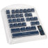 Фото #1 товара Ducky Rubber Keycap Set, 31 Tasten, Double-Shot, gummiert, für Backlight - dunkelblau