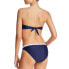 Фото #2 товара Shoshanna 267273 Women Blue Scalloped Bandeau Bikini Top Swimwear Size DD