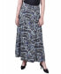 ფოტო #1 პროდუქტის Petite Ring Faux Belt A Line Maxi Skirt