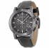 BURBERRY Chronograph Grey Dial Grey Leather Men's Watch $895