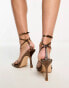 Фото #3 товара Public Desire Flossy heeled sandals in bronze