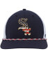ფოტო #3 პროდუქტის Men's Navy and White Chicago White Sox Flag Fill Trucker Snapback Hat