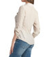 ფოტო #2 პროდუქტის Juniors' Collared Roll-Tab 3/4-Sleeve Shirt