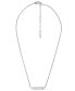 ფოტო #1 პროდუქტის Lane Stainless Steel Bar Chain Necklace