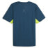 Puma Run Favorite Velocity Crew Neck Short Sleeve Athletic T-Shirt Mens Blue Cas