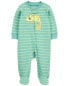 Фото #1 товара Baby Chameleon Zip-Up Cotton Sleep & Play Pajamas NB