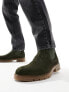 Фото #7 товара Tommy Hilfiger suede chelsea boots in army green