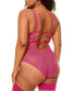 Women's Rosie Crotchless Bodysuit Lingerie