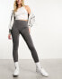 Фото #2 товара New Look fleece leggings in grey